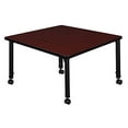 thumbnail image 2 of Regency TB3636MHAPCBK Table de Classe Mobile Réglable en Hauteur Carrée de 36 Pouces, Acajou, 2 of 2