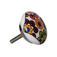 thumbnail image 3 of Knob-It Vintage Cabinet Drawer Knobs 8-Piece Hand Painted 6-Inch Bohemian Style, 3 of 5