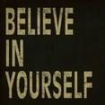 thumbnail image 2 of Harbick, N 26x26 White Modern Wood Framed Museum Art Print Titled - Believe in Yourself, 2 of 4