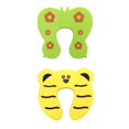 thumbnail image 1 of Topes de puerta a prueba de niños para bebés, 2 uds., protección de seguridad para los dedos, prevención de ruido, Color aleatorio Tan Jianjun  unisex, 1 of 2