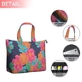 thumbnail image 2 of Pioneer Flower Floral Print Pattern Travel Tote Bags for Women Carry On,Large Weekender Bags for Women Travel,Multi Functional Duffle Bag for Work,Shopping,Sports, 2 of 5