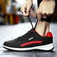 thumbnail image 4 of GHFKKB Men's Fashion Sneakers Lace-Up Trainers Walking Shoes, 4 of 5