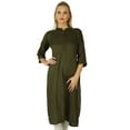 thumbnail image 1 of Bimba Women Formal Tunic custom Kurta Kurti Chic Casual Clothing, 1 of 5