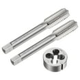 thumbnail image 2 of Uxcell Spiral Flute Taps, 3/16-28 UNC 2B High Speed Steel 2 of 9