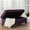 Purple, variant on Brown Faux Leather Storage Ottoman - Suitable for Family Rooms
