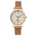 thumbnail image 2 of Yungyresw Fashion Watch For Women Minialist Bracelet Band Round Dial Casual Wristwatch Travel Business Stylish Watch Rose Gold, 2 of 3