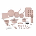 thumbnail image 2 of Elements by Thyme & Table 60-Piece Ceramic Non-Stick Cookware Set - Dusty Rose, 2 of 7
