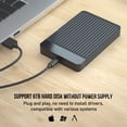 thumbnail image 2 of HBFAGFB Portable External Hard Drive Case Storage Containers Suitable for Outdoor Going Out Grey, 2 of 3