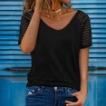 thumbnail image 2 of Vedolay Shirt Women's Tech Stretch Short-Sleeve Crewneck T-Shirt,Black XL, 2 of 3