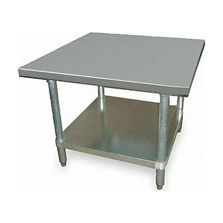 Manufacturer Varies Fixed Work Table,SS,30" W,30" D 2KRE4