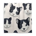 thumbnail image 2 of Cow Cat Faces Cute Shower Curtains with 12 Hooks Waterproof Bathroom Decor 66" x 72", 2 of 6