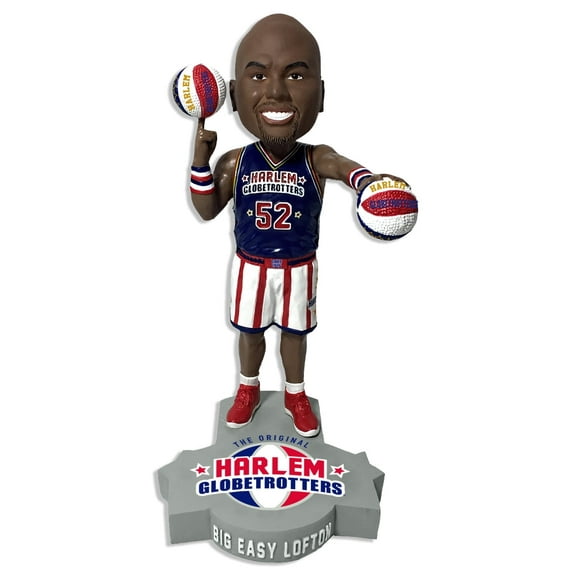 Big Easy Lofton Harlem Globetrotters Limited Edition Numbered to 2021 Bobblehead