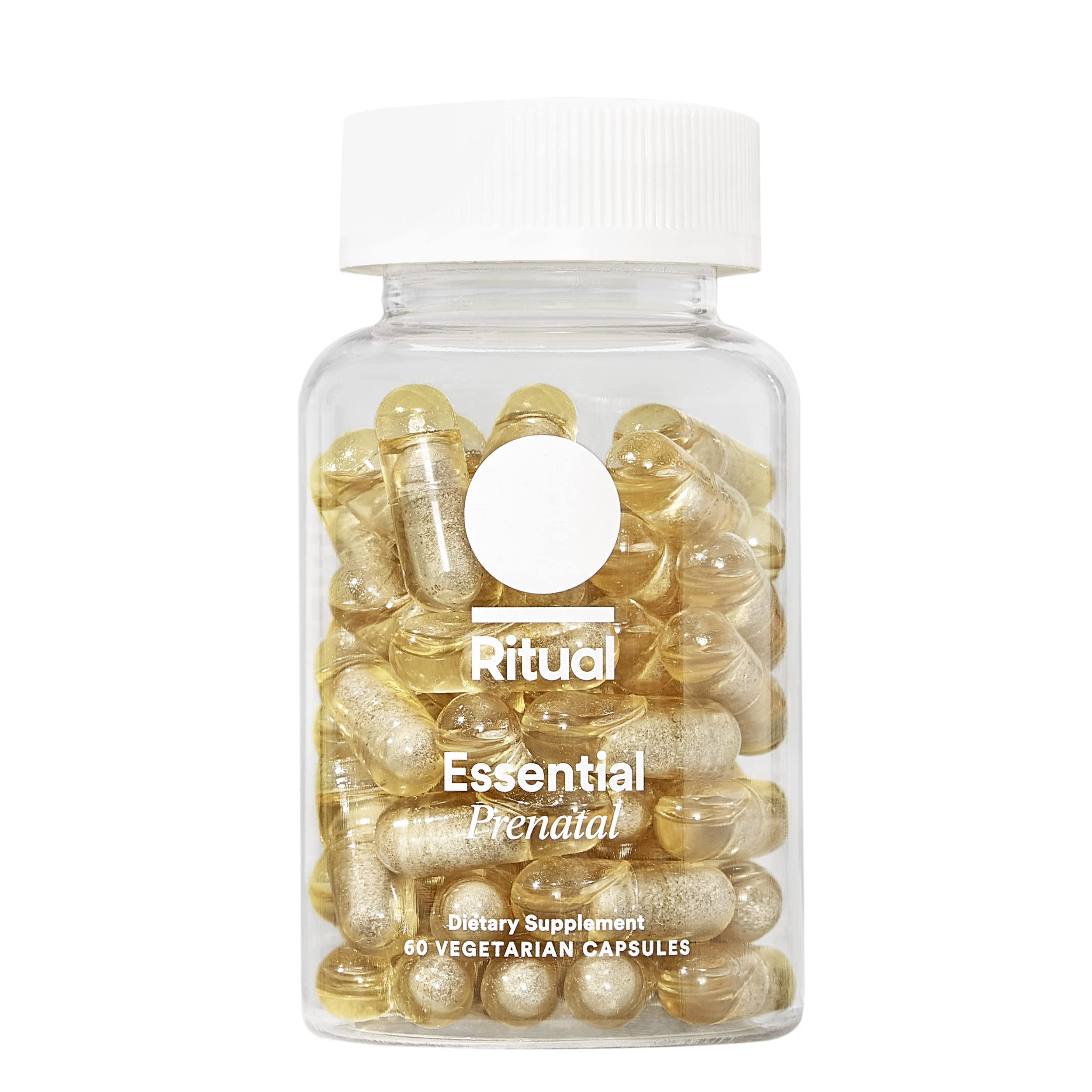 Ritual Prenatal Vitamin 60 Capsules Folate & Choline for Neural Tube