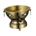 thumbnail image 3 of GROWTH TANK Shabu Hot Pot Chafing Dish Stainless Steel Kitchen Cookware Sturdy Hot Pots Soup copper, 3 of 9