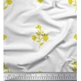 thumbnail image 1 of Soimoi polyester Crepe Fabric Leaves & Floral Artistic Printed Craft Fabric by the Yard 52 Inch Wide, 1 of 1