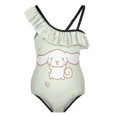 thumbnail image 5 of Cinnamoroll Girls One Piece Swimsuits Hawaiian Ruffle Swimwear Beach Bathing Suit Outfits, 5 of 7