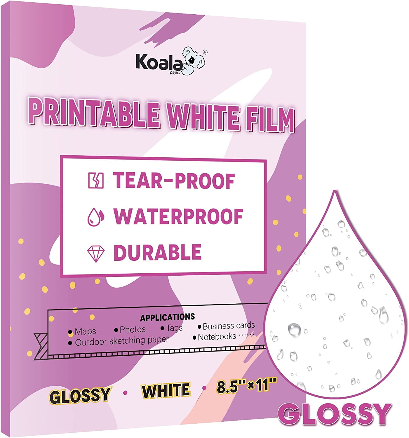 Koala Glossy White Film for Inkjet Printers, Nepal