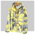 thumbnail image 2 of Akiihool Men'S Lightweight Jackets Mens Lightweight Jacket Flight Bomber Jacket Coat (Yellow,XXL), 2 of 3