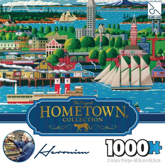 Sure-Lox Seattle 1000 Piece Puzzle