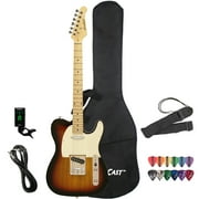 Sawtooth ET Series Electric Guitar Kit with ChromaCast Gig Bag & Accessories