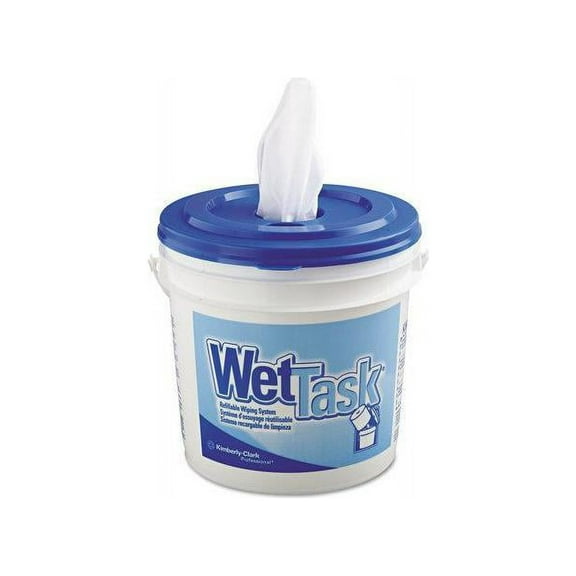 Kimtech Prep WetTask Surface Disinfectant Cleaner ''12 x 12.5 , 540 Count, Wipe, Canister''