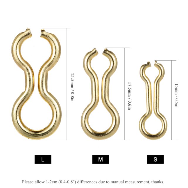 Fishing 200PCS Brass Sinker Wire Eye for DO-IT Molds