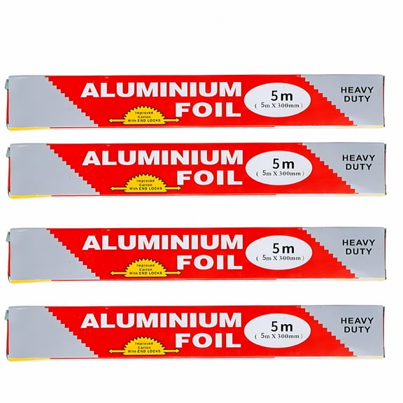 ACDANC Heavy Duty Aluminum Foil Roll,Wide Aluminum Foil Heavy Duty Rolls,Heavy Duty Foil with Easy Tear Dispenser,Premium Tinfoil Roll to Wrap & Store Food