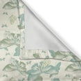 thumbnail image 4 of Ambesonne Art Nouveau Valance Pack of 2, Soft Spring Wings, 54"X18", Pale Almond Green Cream, 4 of 5