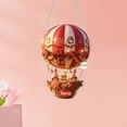 thumbnail image 4 of DefiDgd Hot air Balloon Decoration,2D Flat Acrylic Heart Hot Air Balloon Pendant Lantern Hanging Decor for Window Wall Door Bedroom Living Rooms Home Decoration Valentine's Day Gift(B), 4 of 4
