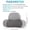 Fifth generation three-function massage + heat therapy + traction in space gray, variant on Professional 3-in-1 Heated Neck Stretcher with Vibration Massage, Ergonomic PU Foam Support Cloud for Daily Wellness and Relaxation, USB Graphene Warmth, Home Office Essentials