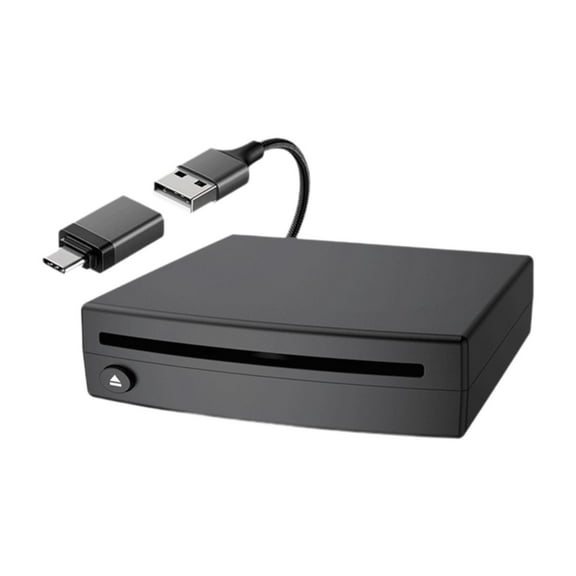 LeeQinersw Car USB CD Easily Install Car Accessories Versatile Plug and Play