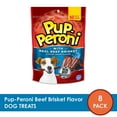 thumbnail image 2 of (8 Pack) Pup-Peroni Real Beef Brisket With Hickory Smoke Flavor Dog Treats, 5.6oz Bags, 2 of 9
