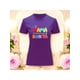thumbnail image 2 of Camiseta La Mamá Más Bonita Día De Las Madres, regalo del Día de la Madre de la hija, camiseta para mamá Color Morado Talla Grande Marca Emil SaEs, 2 of 4