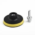 thumbnail image 2 of Polishing Tool Buffing Plate Backing Pad Holder Disc M14 Drill Thread Kit 3 Inch, 2 of 11