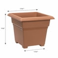 thumbnail image 7 of Novelty Earthbox Natural Root and Veg Garden Kit, Square, Terra Cotta Color, 18", 7 of 7