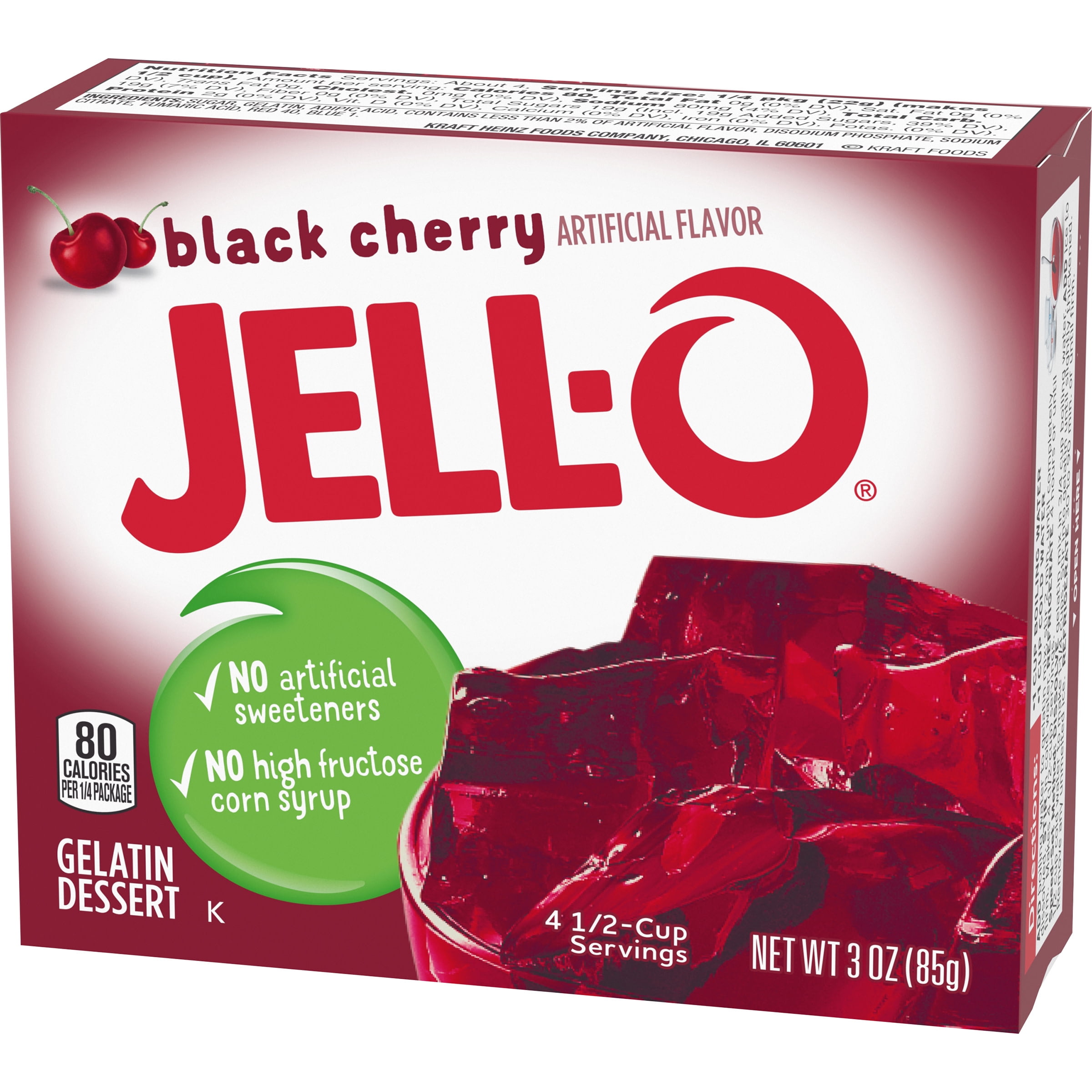 Jell O Black Cherry Gelatin Dessert Mix 3 Oz Box Walmart Com Walmart Com Jell O Black Cherry Gelatin Dessert Mix 3 Oz Box Walmart Com Walmart Com