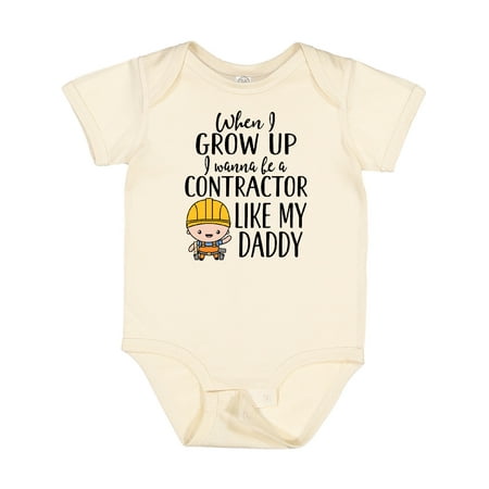 

Inktastic Future Contractor Like My Daddy Gift Baby Boy Bodysuit