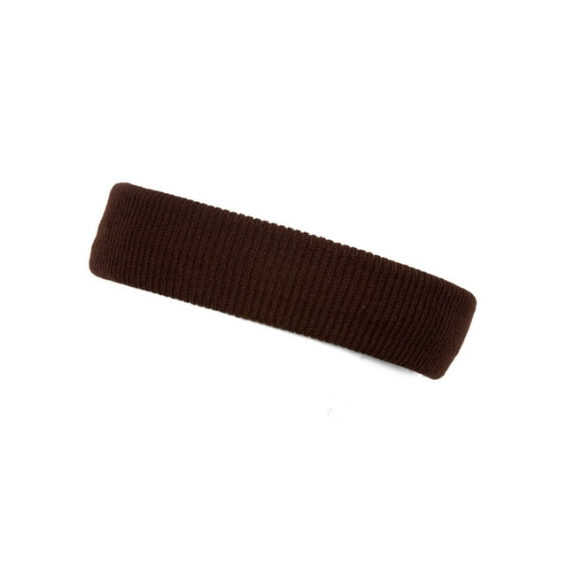 2 Pack ( 2 pieces ) Sports Headband 100% Terry Cloth, Brown
