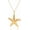 Gold-02, variant on Leander Long Disc Pendant Necklace for Women 18K Gold Plated Sweater Chain Fashion Jewelry