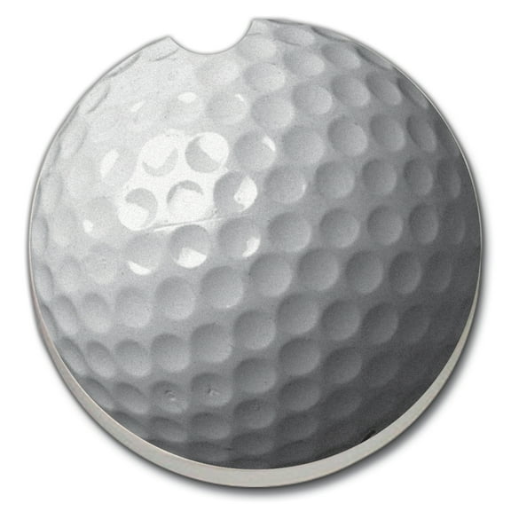 Thirstystone "Golf Ball" Single Absorbent Stone Car Coaster