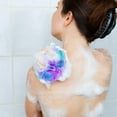 thumbnail image 5 of DecorRack Bath Shower Loofahs Blue Pink, Blue Green, Coffee (Pack of 3), 5 of 5