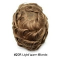 thumbnail image 2 of LYRICAL HAIR Toupee for Men 0.04-0.06mm Ultra Thin Skin Mens Toupee Hairpiece Human Hair Replacement Systems All V-Looped PU Toupee Hair for Men Natural Hairline Mens Hair Wig Units, 2 of 7