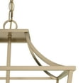 thumbnail image 4 of Hunter - Laurel Ridge 4-light Alturas Gold, Medium Size Pendant Light, Dimmable, Formal Style, Lantern Shaped, for Bedrooms, Dining, Living Rooms - 19069, 4 of 8