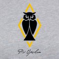 thumbnail image 3 of CafePress - Psi Upsilon Owl Long Sleeve T Shirt - Womens Baseball Tee, 3 of 4
