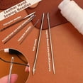 thumbnail image 6 of Sewing Kit, Professional Leather Sewing Needle with Handle, Hand Sewing Tool for Leather Canvas Shoe Repair, Saddle Coat Bookbinding – Alloy Metal Craft Kit, 6 of 10