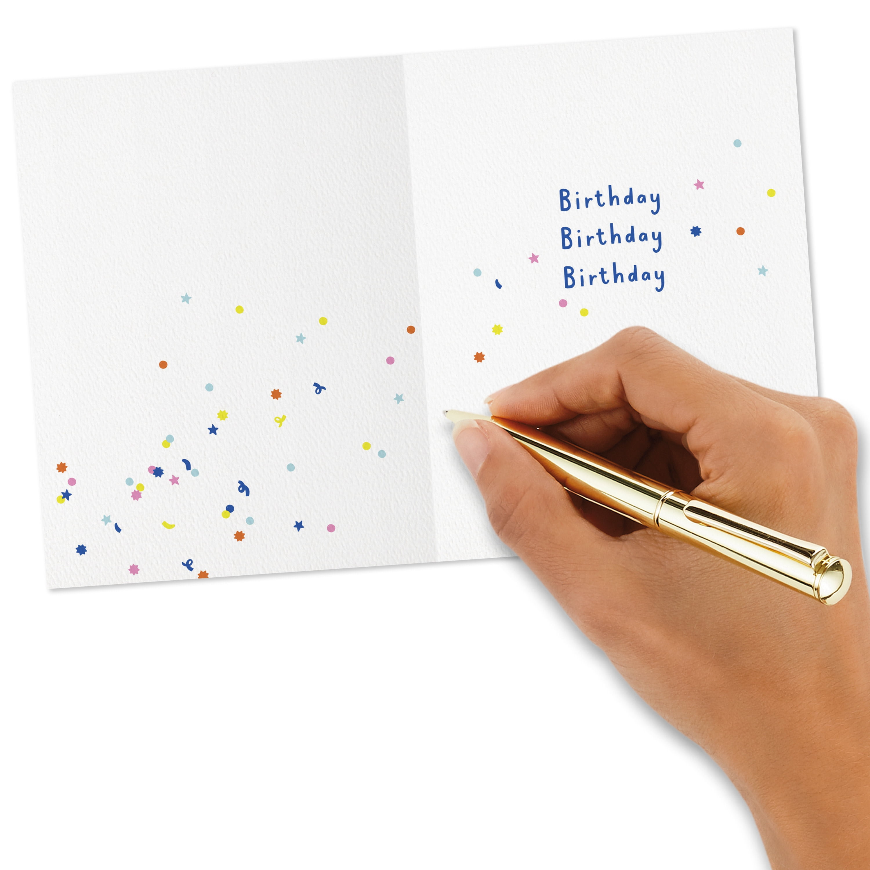 Hallmark Good Mail Birthday Greeting Card (Happy Happy Happy)