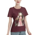 thumbnail image 2 of Women's Basic Short Sleeve T-Shirt Demon Slayer Blade Nidouzi, 2 of 6