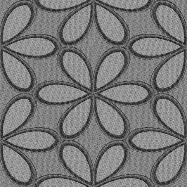 Ahgly Company Tapis d'Intérieur Lavable en Machine Carré Gris Transitionnel, 7 Pieds Carré