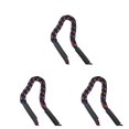 thumbnail image 1 of Soidarity 1,22 M tipo de mano PVC látex Kayak velero Bungee Dock Line Wharf Drifting amarre cuerda barcos accesorios negro rojo azul No.06 3piezas, 1 of 6