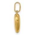 thumbnail image 2 of Real 14kt Yellow Gold Polished 3-D Puffed Heart Pendant; for Adults and Teens; for Women and Men, 2 of 4